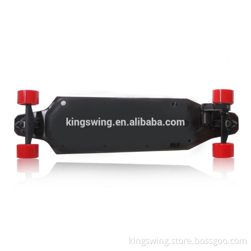 Canada maple Electric Longboard Skateboard PU tyre kick Scooter with Wireness Controller